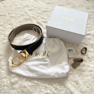 Dior 30 Montaigne Reversible Belt